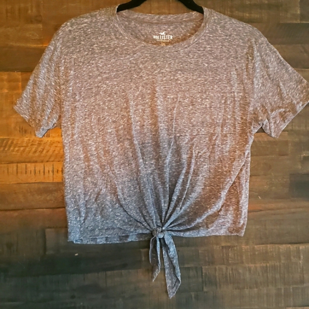 Hollister tie crop top